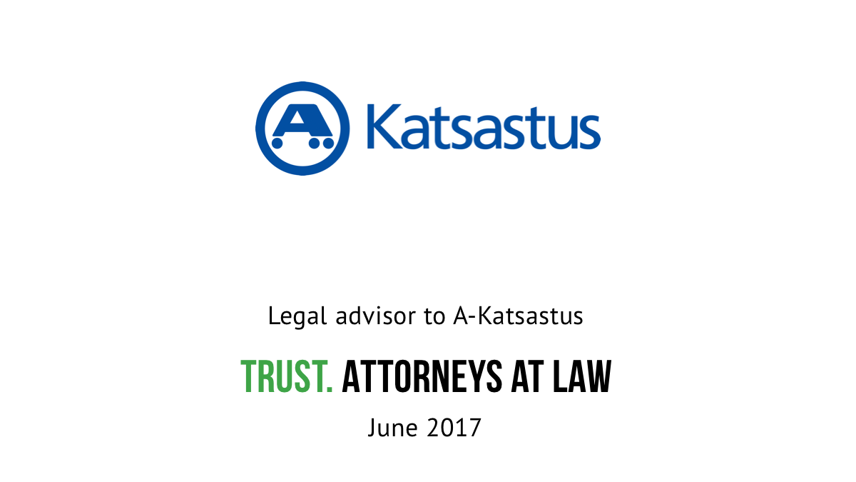 Legal advisor to A-Katsastus 1